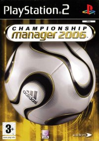 Championship Manager 2006 PAL Playstation 2 box art